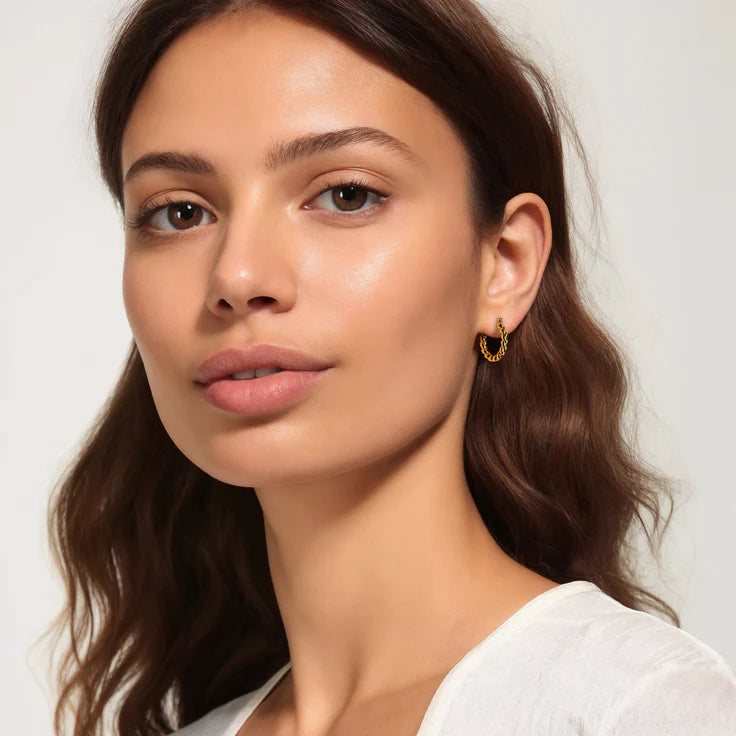 Braided Hoop Set