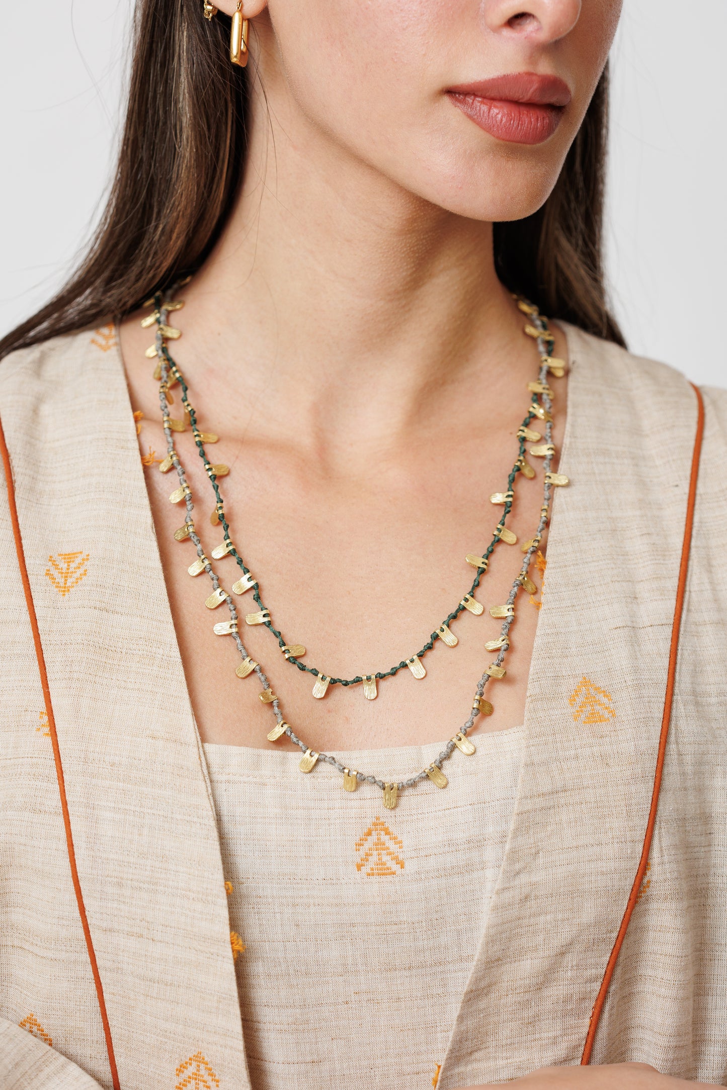 Arch Bronze Necklace