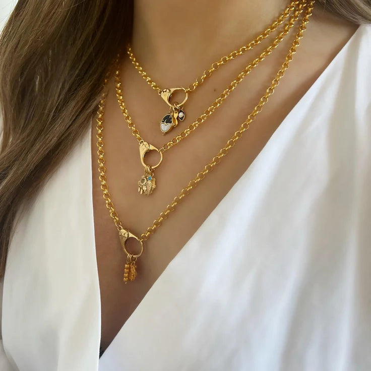 Rolo Necklace Star Clasp