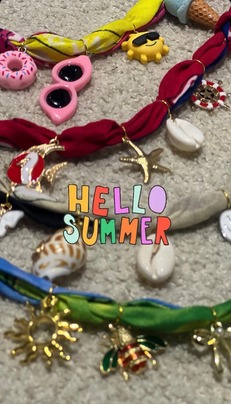 Bandana necklaces