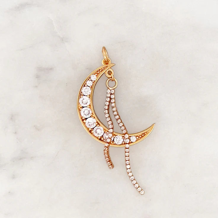 DYO Shiny Moon Clear Pendant
