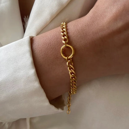 Base Flat Curb Bracelet