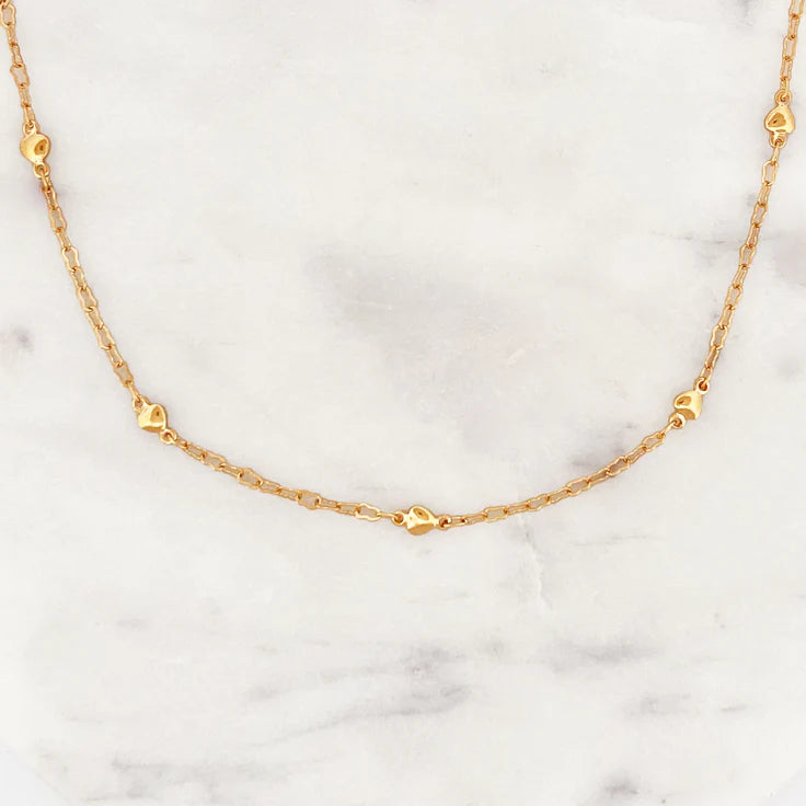 Base Heart Chain Choker
