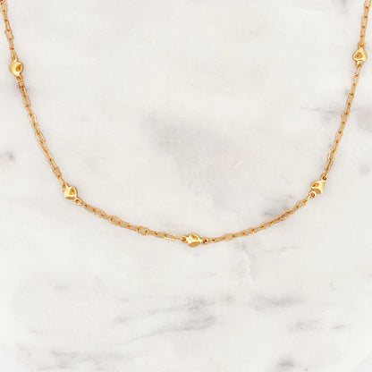 Base Heart Chain Choker