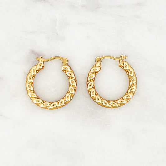 Braided Hoop Set