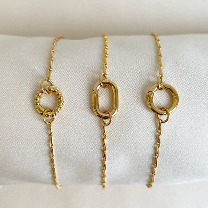 Base Fine Chain Bracelet