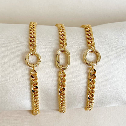 Base Flat Curb Bracele