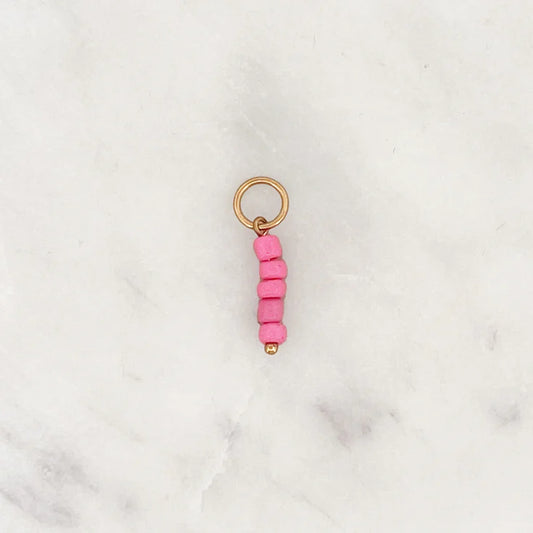DYO Punch Pink Beads