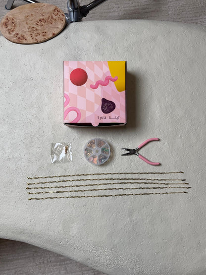 DIY Charm Necklace (set of 5)